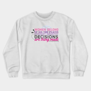 Podcast Decision Makers Crewneck Sweatshirt